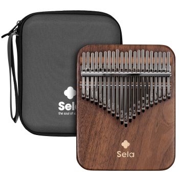 Sela Kalimba 21 Solid Black Walnut (Schwarze Walnuß)