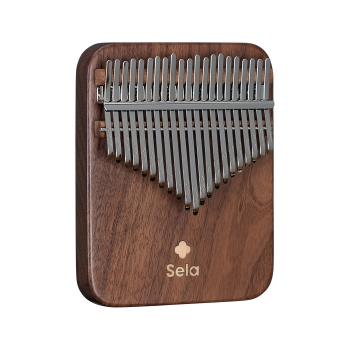 Sela Kalimba 21 Solid Black Walnut (Schwarze Walnuß)