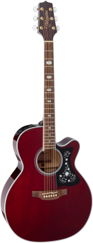 Takamine GN75CR-WR - NEX mit Cutaway - massive Fichtendecke - Wine Red Gloss