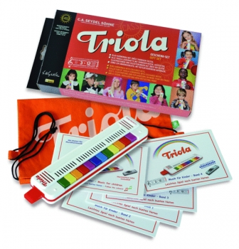 Seydel Triola - inkl. 5 Liederheften - Spielen nach Farben