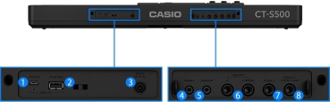 Casio Keyboard CTS-500 -
