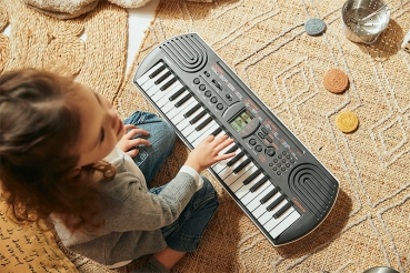 Casio Mini-Keyboard SA-81 - 100 Sounds - 50 Rhythmen