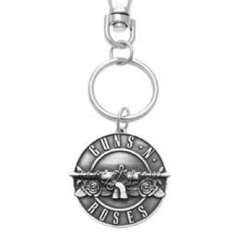 Guns N Roses Disc Logo Keyring