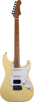 JET E-Gitarre JS400 VYW - vintage yellow - Roasted Maple Neck