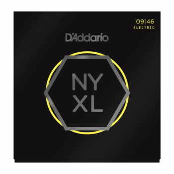 D`Addario NYXL0946 Nickel Wound, Super Light Top / Regular Bottom, 09-46