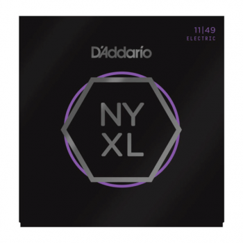 D`Addario NYXL1149 Nickel Wound Electric Guitar Strings, Medium, 11-49