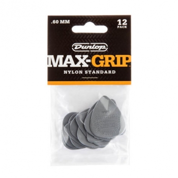 Dunlop Max Grip Standard - Stärke 0,60mm - Player`s Pack - 12 Stück