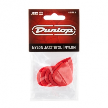 Dunlop Jazz III XL - Stärke 1,38mm - Player`s Pack - 6 Stück