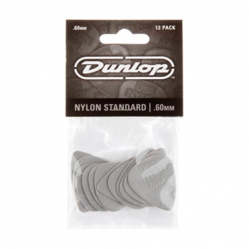 Dunlop Nylon Standard - Stärke 0,60mm - Player`s Pack - 12 Stück