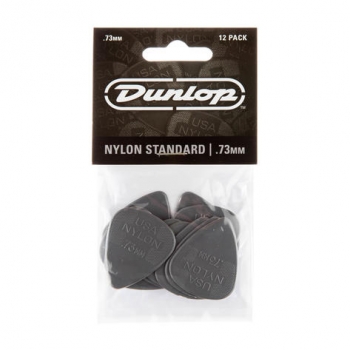 Dunlop Nylon Standard - Stärke 0,73mm - Player`s Pack - 12 Stück