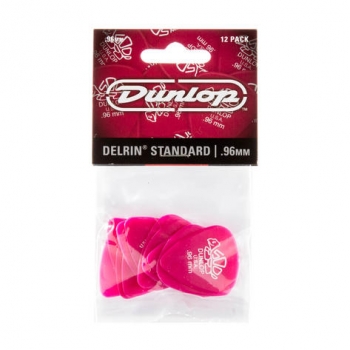 Dunlop Delrin 500 Standard - Stärke 0,96mm - Player`s Pack - 12 Stück