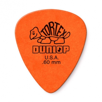 Preview: Dunlop Tortex - Stärke 0,60mm - Player`s Pack - 12 Stück