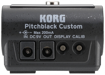 Preview: KORG Pich Black Custom Shop Floortuner TUPBCSB - mit revolutionärer 3D Meteranzeige