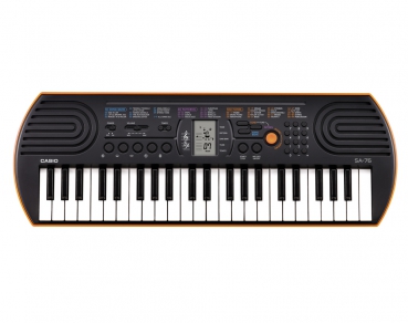 Casio Mini Keyboard SA-76 - 44 Tasten - 100 Sounds