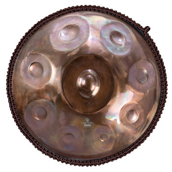 Majesty Handpan B Amara 9 Stainless Steel - 440 Hz - inkl. Gigbag