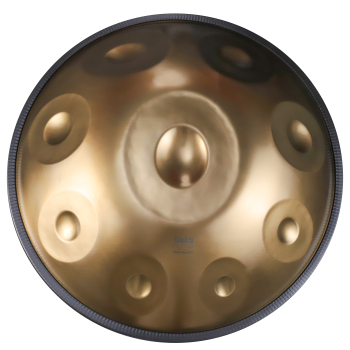 Preview: Sela nomo Handpan Edelstahl - D-Kurd 9 - Edelstahl - 440 Hz - inkl. Gigbag