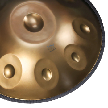 Preview: Sela nomo Handpan Edelstahl - D-Kurd 9 - Edelstahl - 440 Hz - inkl. Gigbag