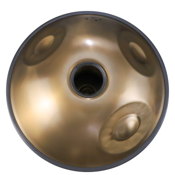 Preview: Sela nomo Handpan 9+3 - Edelstahl mit Bottom Notes - 440 Hz - D-Kurd - inkl. Gigbag