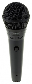 Preview: Shure PGA58-BTS  - inkl. XLR-Mikrokabel, Mikroständer, Klemme und Mikrotasche