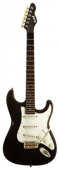 Slick SL57-BK - black - Swamp Ash Body