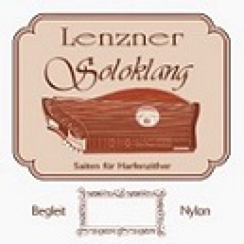 Lenzner Begleitsaiten-Satz für Harfenzither - Soloklang - es1 bis gis12