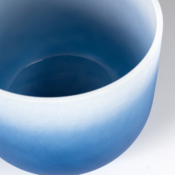 CRYSTAL SINGING BOWL CHAKRA 9" - INDIGO, Chakra: Drittes Auge, A (432 HZ)