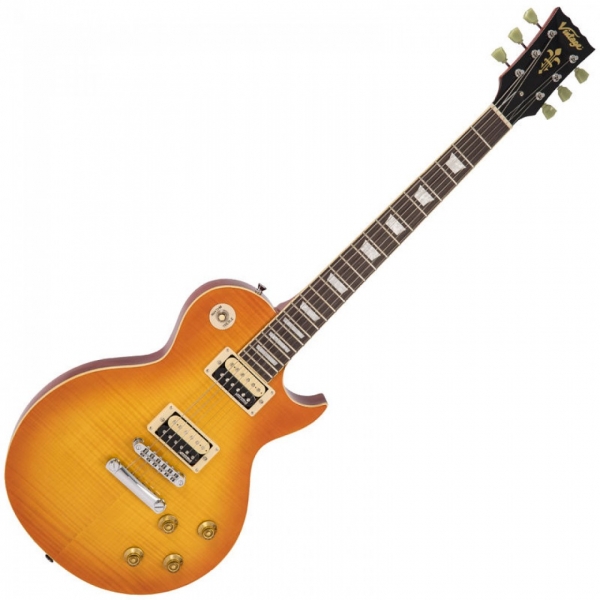 Vintage V100 THB - Reissued Series - Flamed Honeyburst