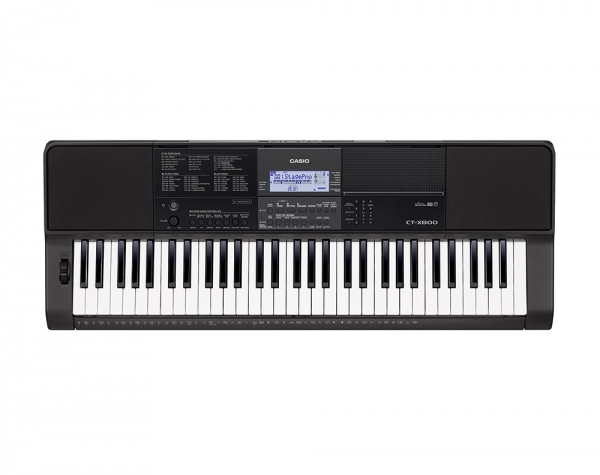 Casio CTX-800 - 61 anschlagdynamische Tasten - 600 Sounds