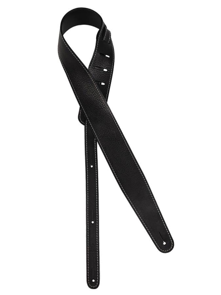 Gaucho Ledergurt - Cobbler Series - schwarz  - Made in Italy