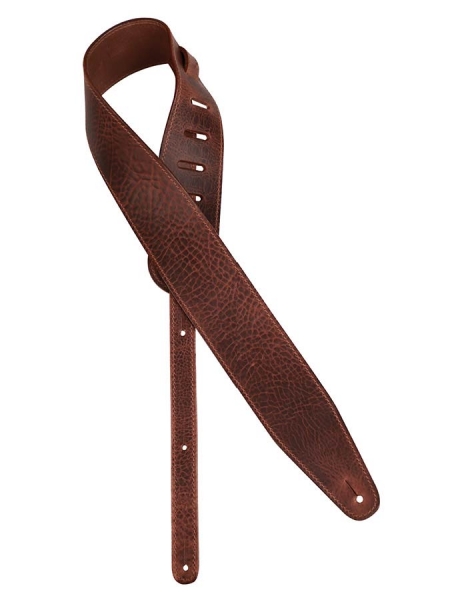 Gaucho Ledergurt - Cobbler Series - dunkelbraun  - Made in Italy - 7cm Breite