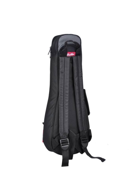 Boston Super Packer Gigbag - Sopran-Ukulele - 25mm gepolstert - Rucksackgurte