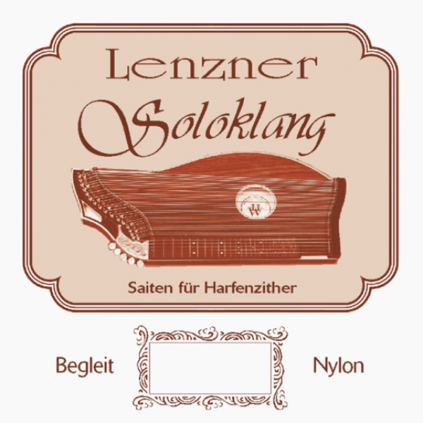 Zither-Basssaite - gis24 - Lenzner Soloklang - für Konzertzither - Mensur 41,5cm