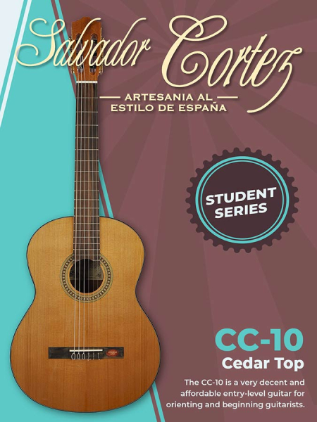 Salvador Cortez CC-10 - Zederndecke
