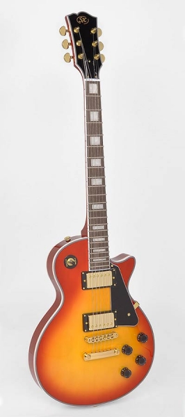 SX EH3-CS - LP Custom Style - Hochglanz Cherry Sunburst