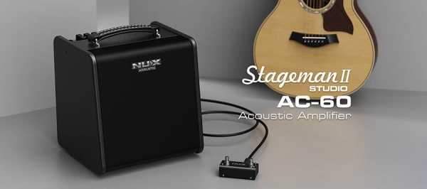 NUX AC-60 Akustik-Combo - 2 Eingänge - 60 Watt