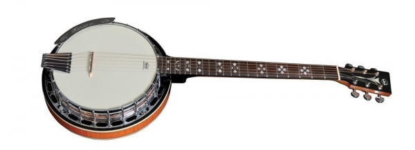 VGS Gitarrenbanjo "Premium" - 6-saitig - inkl. Koffer