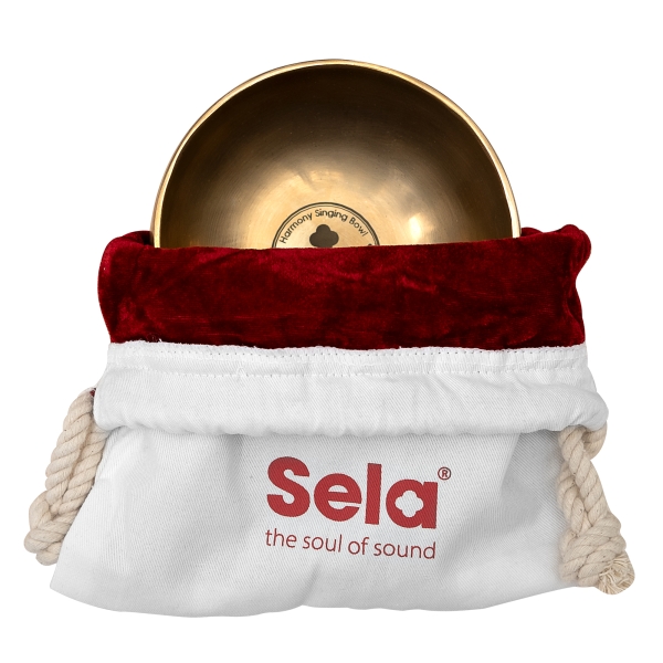 Sela Singing Bowl Bag 38 X 38 CM - Baumwolle mit Satinfutter