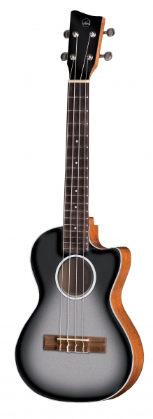 VGS TENOR E-AKUSTIK UKULELE MANOA ROADIE R-TE-CE-SILVER