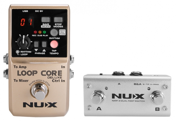 NU-X Loop Core Deluxe Bundle - inkl. Dual Foot Switch