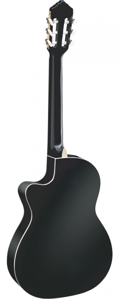 Ortega RCE-141BK  - massive kanadische Fichtendecke - inkl. Gigbag