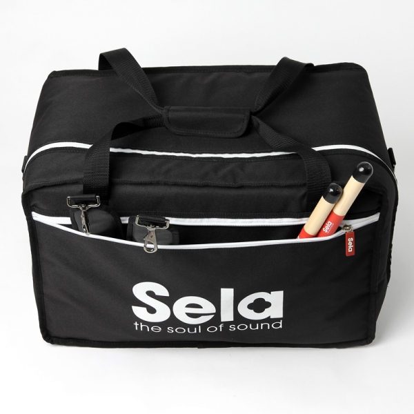 Sela Cajontasche SE005 - inkl. Rucksackgurte - Black