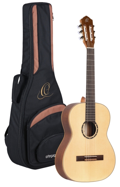 Ortega Jugendgitarre R-121-7/8 - Fichte - inkl. Gigbag