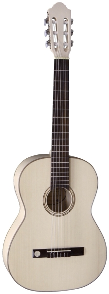 GEWA Klassikgitarre Pro Natura Silver 7/8 Größe - massive Fichtendecke