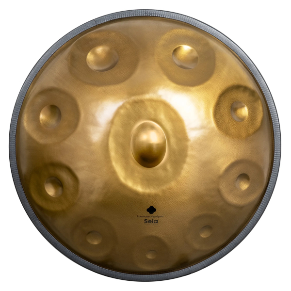 Sela Harmony Hanpan SE-330 - D-Kurd 10 - Stainless Steel - 440 Hz - inkl. gepolsterter Tasche