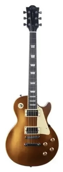 EKO LS400-GLD - Gold Top - P90 Pickups