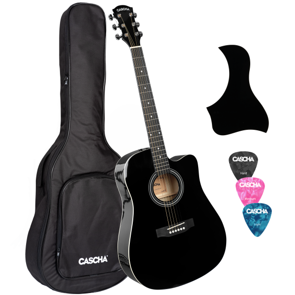 Student Series Dreadnought Gitarren-Set - schwarz - inkl. Gigbag