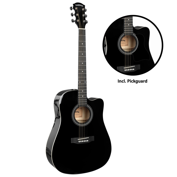 Student Series Dreadnought Gitarren-Set - schwarz - inkl. Gigbag