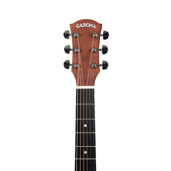 Cascha Student Series Dreadnought Gitarren-Set -  Fichtedecke - Natur - inkl. Gigbag