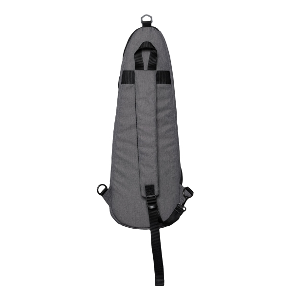 Cascha Premium Gigbag für Sopranukulele - grau - gepolstert mit Trageriemen