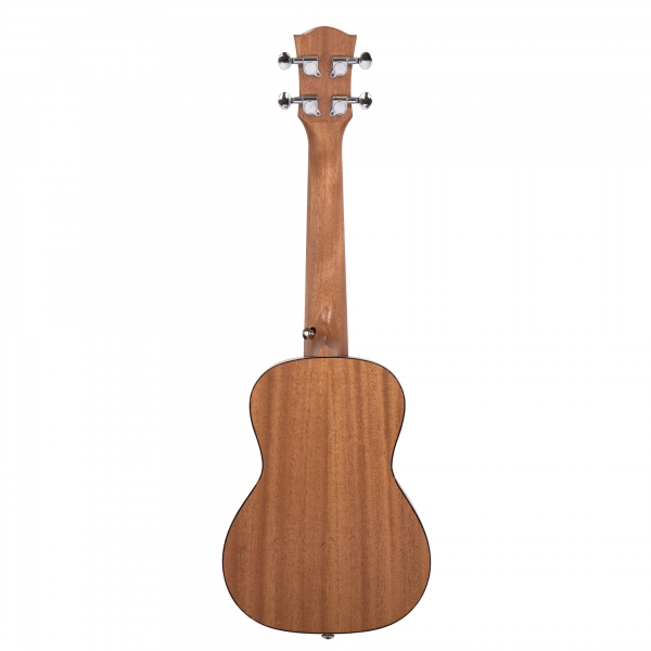 Cascha Premium Mahagoni "Let`s play" Konzert-Ukulele Bundle - inkl. Gigbag, 3 Plektren, Stimmgerät, Gurt und Lernheft mit 2 CD`s